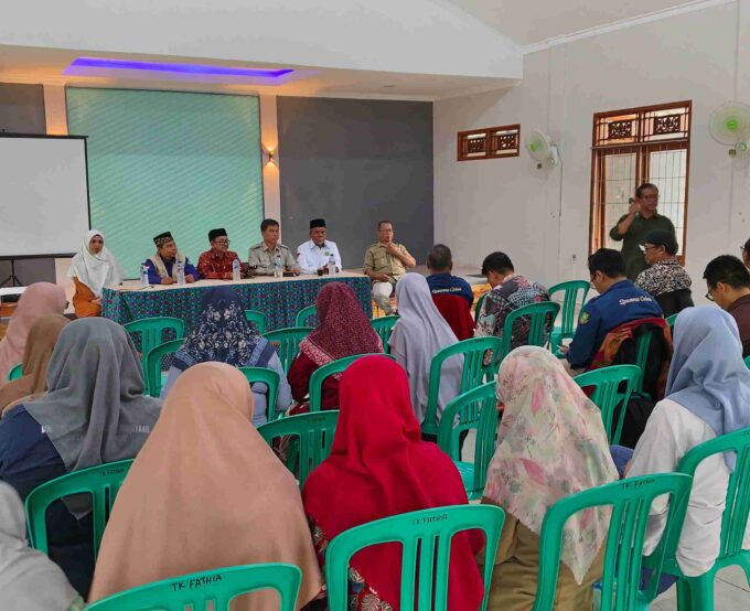 MGMP PAI Kota Sukabumi Gelar Halal Bihalal dan Rapat Persiapan Sumatif Akhir Jenjang di SMP Islam Fathia