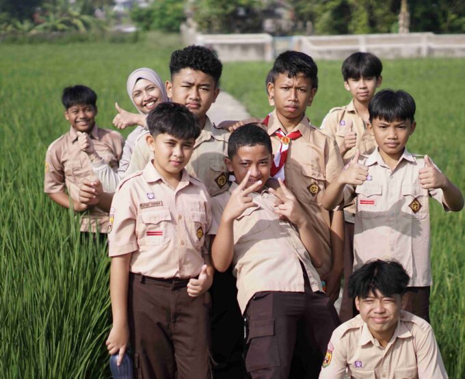 MOPK SMP Islam Fathia 2025: Mengenal Nilai Kepramukaan Lewat Kegiatan Seru dan Edukatif