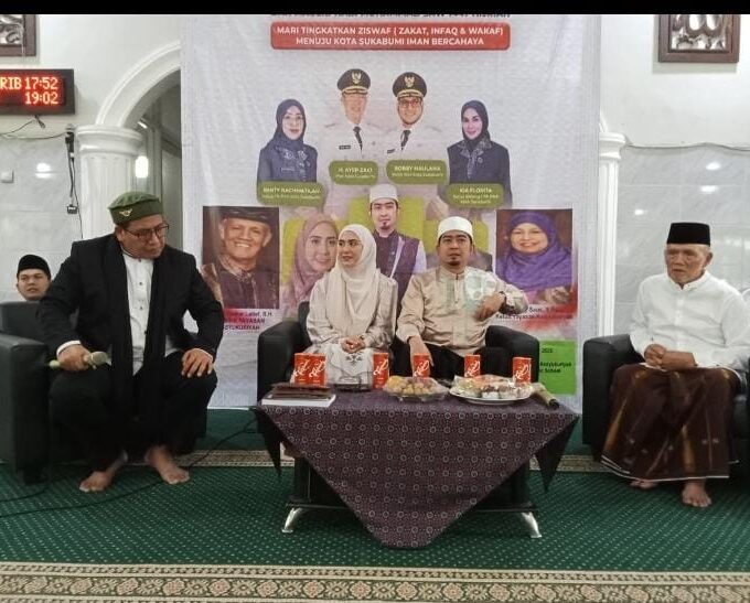Tabligh Akbar Bersama Ustadz Solmed, Ustadz Agus Idwar dan Bunda April Jasmine di Masjid Assyukuriyah Fathia Islamic School