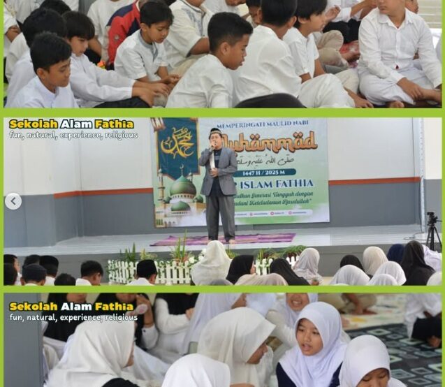 SMP Islam Fathia melaksanakan peringatan Maulid Nabi Muhammad SAW 1447 H