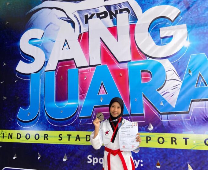 Ukir Prestasi Nasional, Shofiera Anindya Giu Raih Juara II Poomsae Pemula Cadet Putri